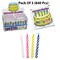 Best Birthday Candles 2 1/2 inches tall by 1/4-inch-wide | Sparkle & Shine The Birthday Candle Haven | Raheev®